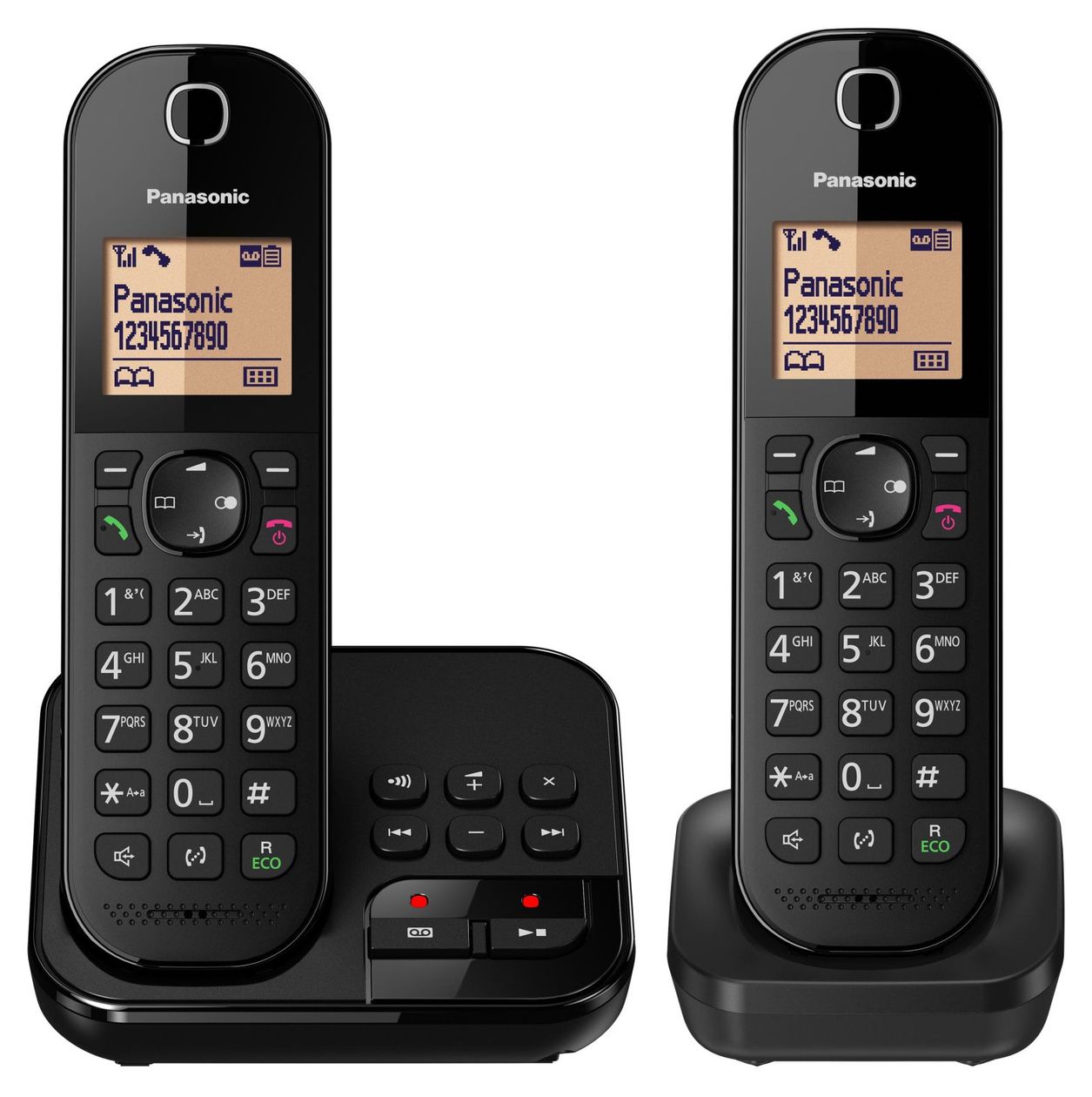 KX-TGC422 DECT-Telefon  (Schwarz) 