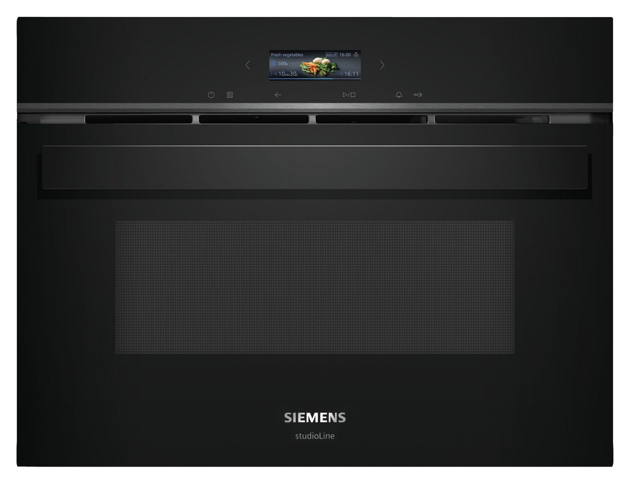 iQ700 CE932GXB1 Einbau-Mikrowelle 1000 W Größe: groß 5 Stufen Grill (Schwarz) 