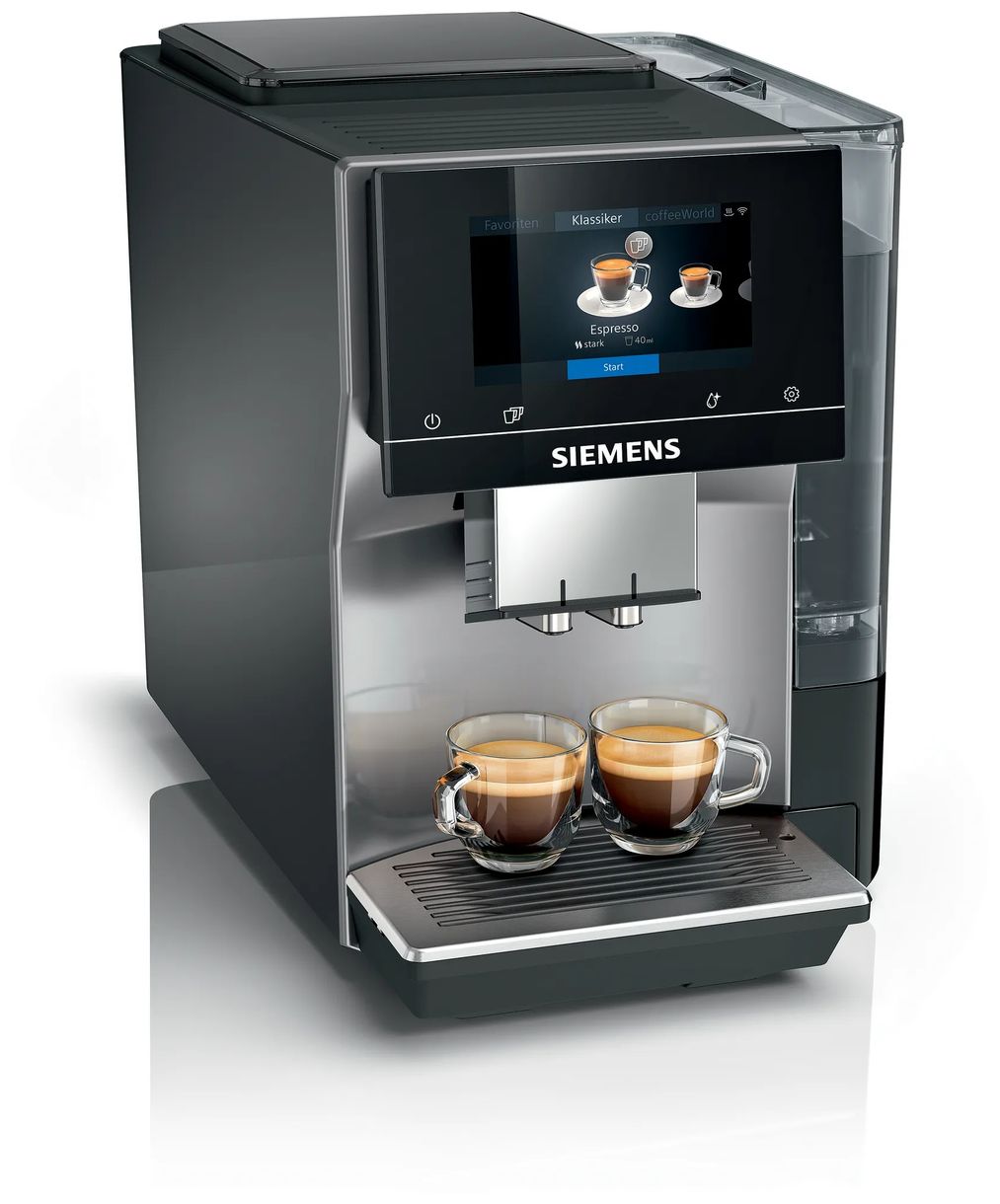 EQ.700 TP705D01 classic Kaffeevollautomat 19 bar 2,4 l 350 g (Schwarz) 