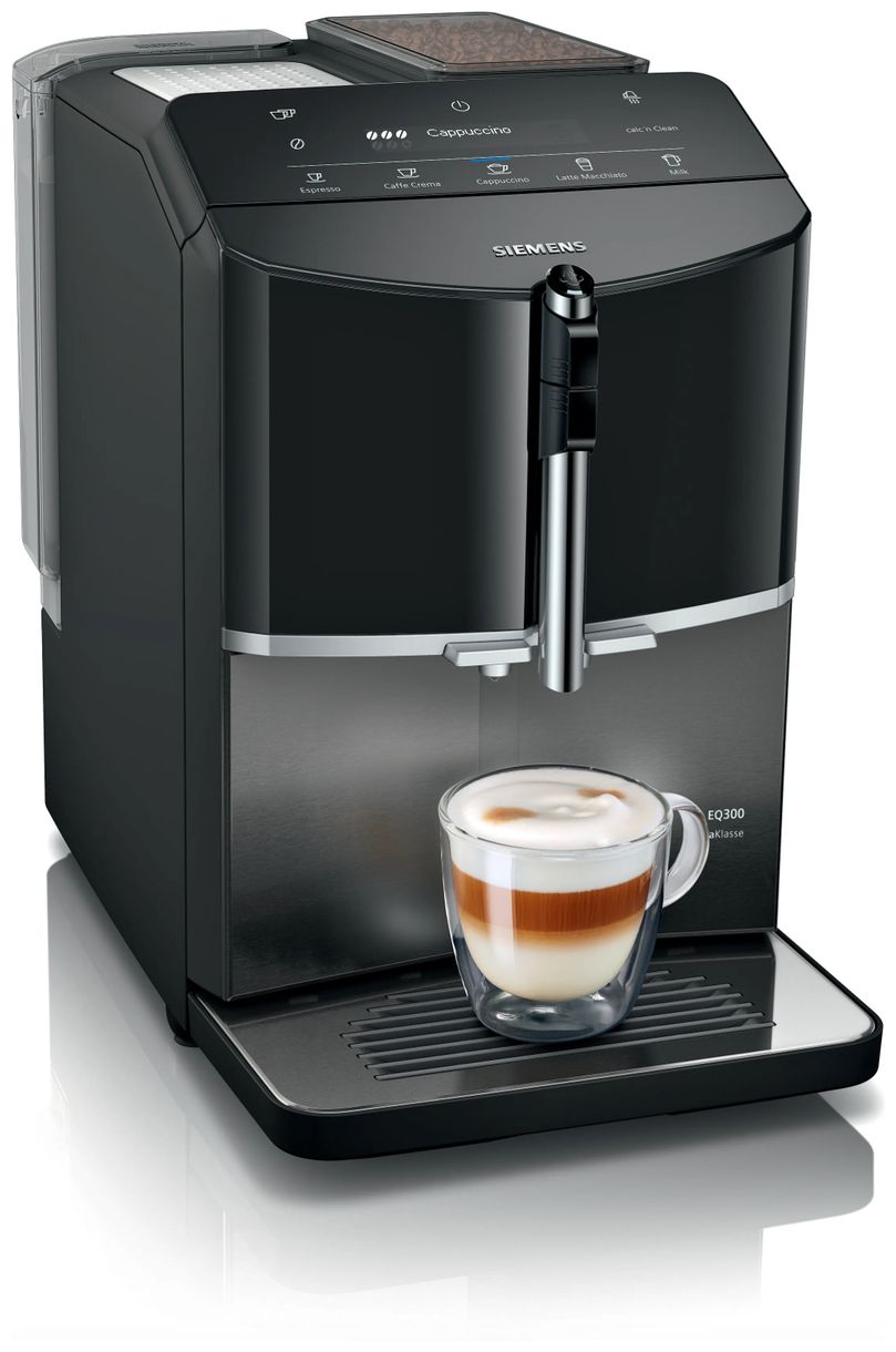 EQ300 TF305EF9 Kaffeevollautomat 15 bar 1,4 l 250 g (Schwarz) 