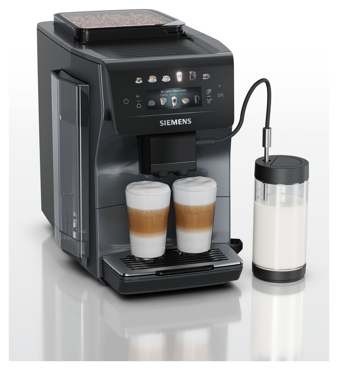 EQ600 TP603EF6 Kaffeevollautomat 15 bar 1,8 l 300 g  (Schwarz) 
