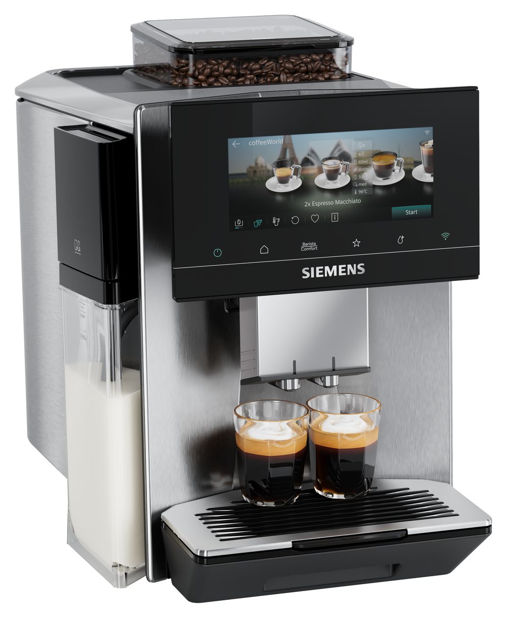 EQ900 plus TQ923EZ3 iAroma Kaffeevollautomat 19 bar 2,3 l 410 g  (Edelstahl) 