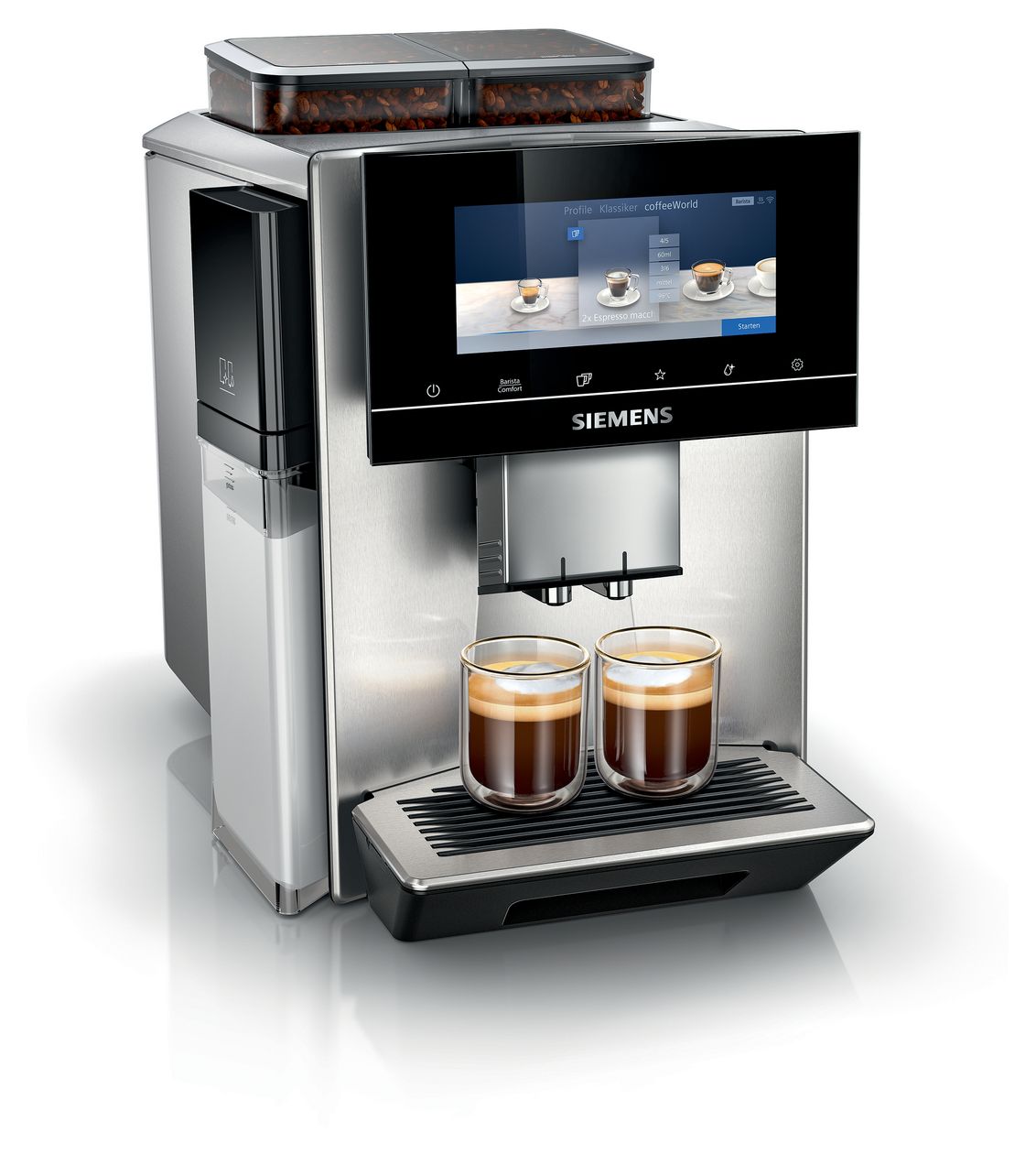 EQ900 TQ907FZ3 plus Kaffeevollautomat 19 bar 2,3 l 280 g  (Edelstahl) 