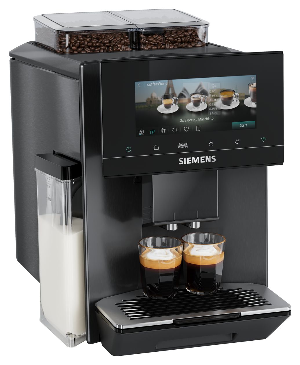 EQ900 TQ927EF5 iAroma Kaffeevollautomat 19 bar 2,3 l 280 g (Dark stainless steel) 