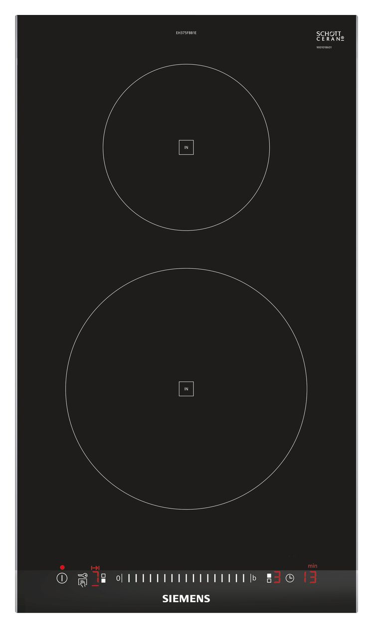 iQ100 EH375FBB1E autarkes 30cm Domino Induktions Kochfeld/Herdplatte 2 Zone(n) 
