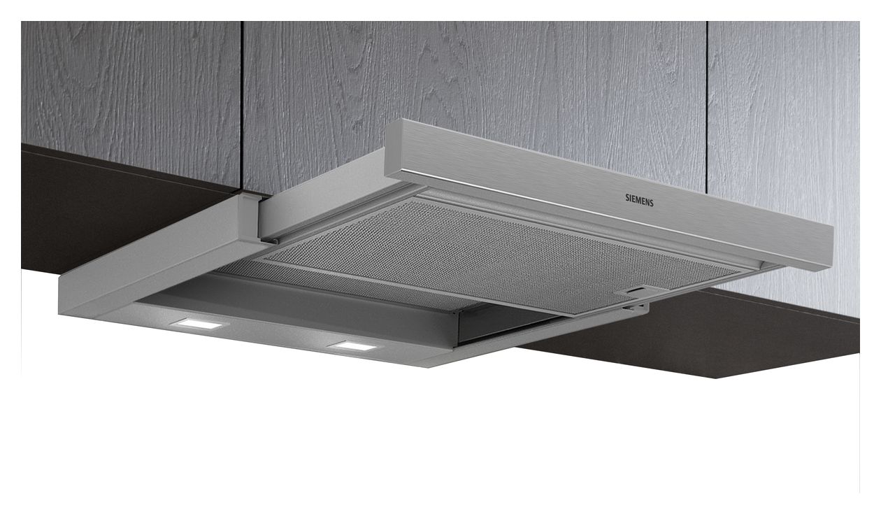 iQ100 LI63LB526 Abluft/Umluft Dunstabzugshaube/Esse Einbau 60 cm (Silber) 