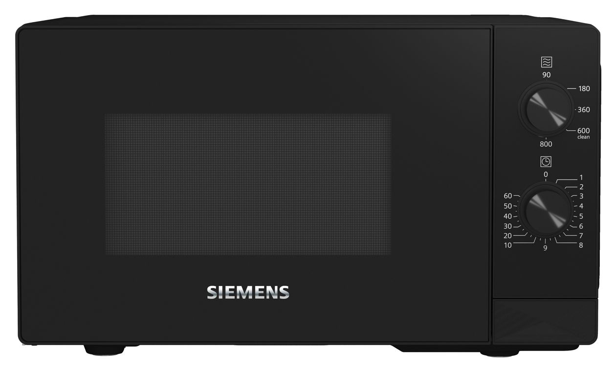 iQ300 FF020LMB2 Freistehende Mikrowelle 800 W Größe: klein 5 Stufen  (Schwarz) 
