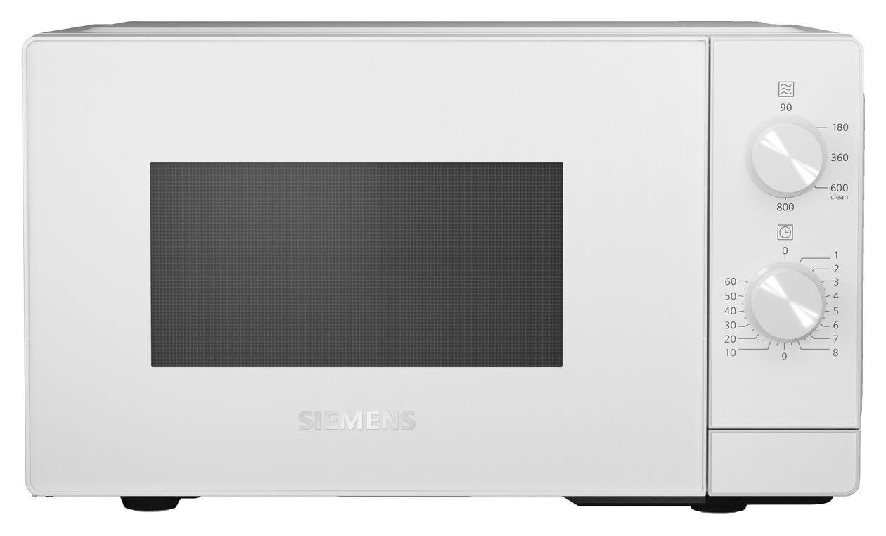 iQ300 FF020LMW0 Freistehende Mikrowelle 800 W Größe: klein 5 Stufen  (Weiß) 