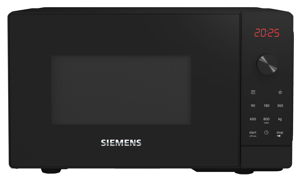 iQ300 FF023LMB2 Freistehende Mikrowelle 800 W Größe: klein 5 Stufen  (Schwarz) 