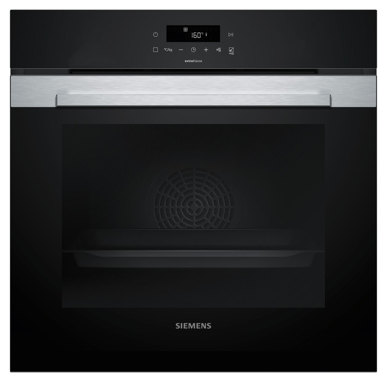 iQ300 HQ372G0S3 Einbaubackofen groß Dampfgaren AutoClean 
