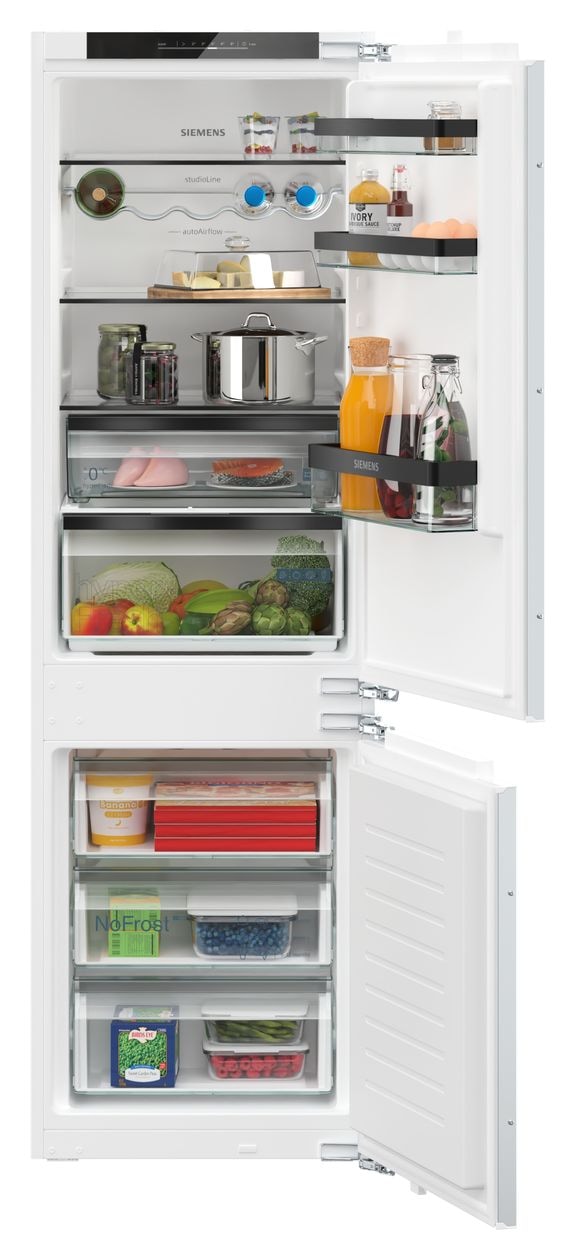 iQ300 KI86NSFE0 184 l Kühlteil 76 l Gefrierteil 177,5 cm Einbau Kühl-/Gefrierkombination NoFrost 