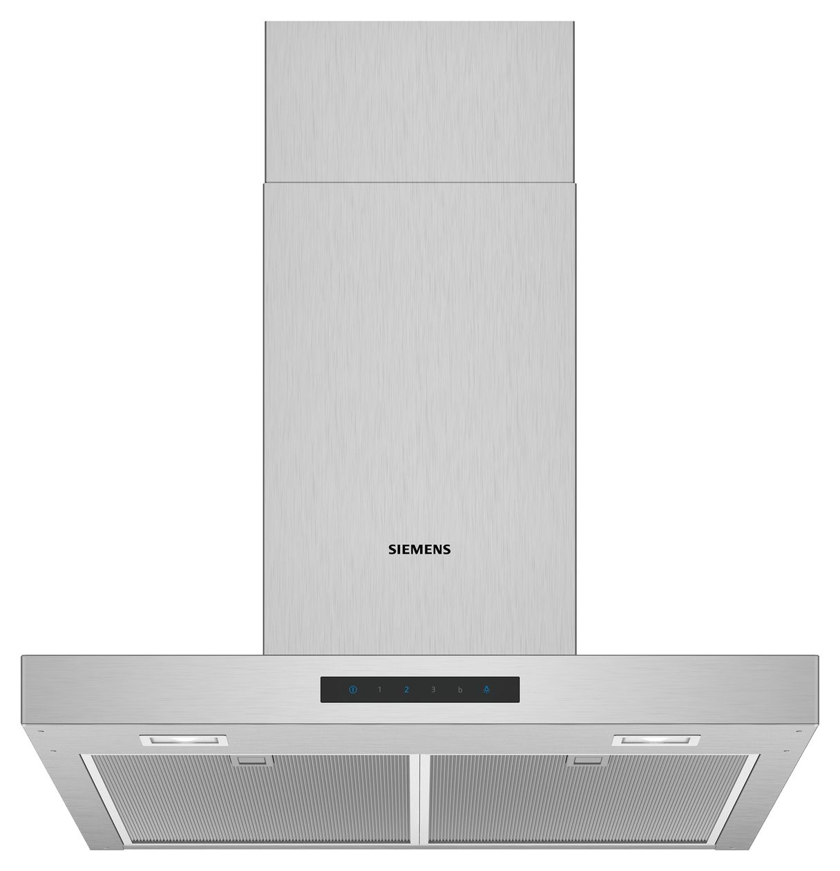 iQ300 LC66BBM50 Umluft Dunstabzugshaube/Esse Wand 60 cm (Edelstahl) 