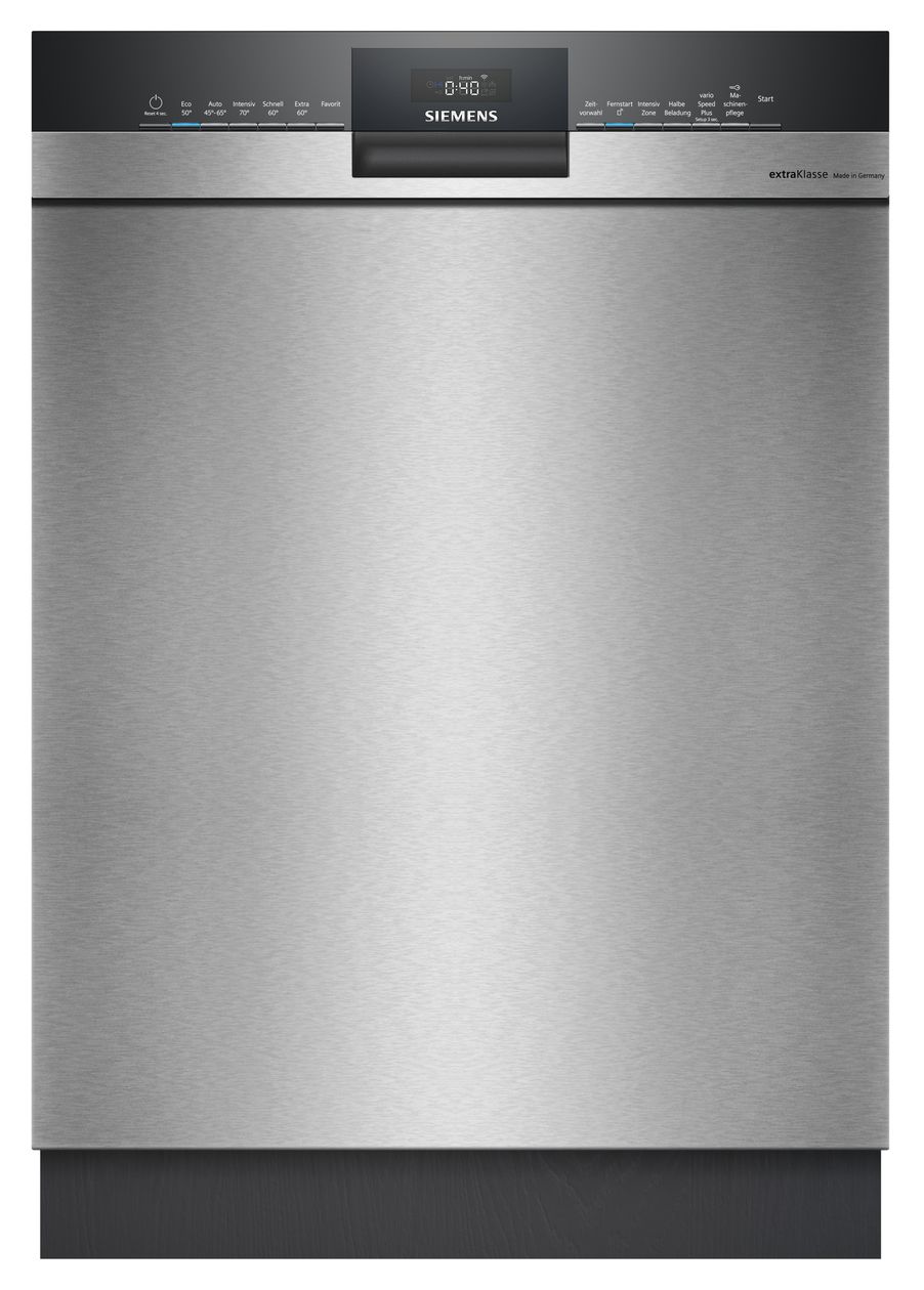 iQ300 SN43ES02BD 60 cm Geschirrspüler unterbaufähig Sehr leise 13 Maßgedecke aquaStop Funktion 