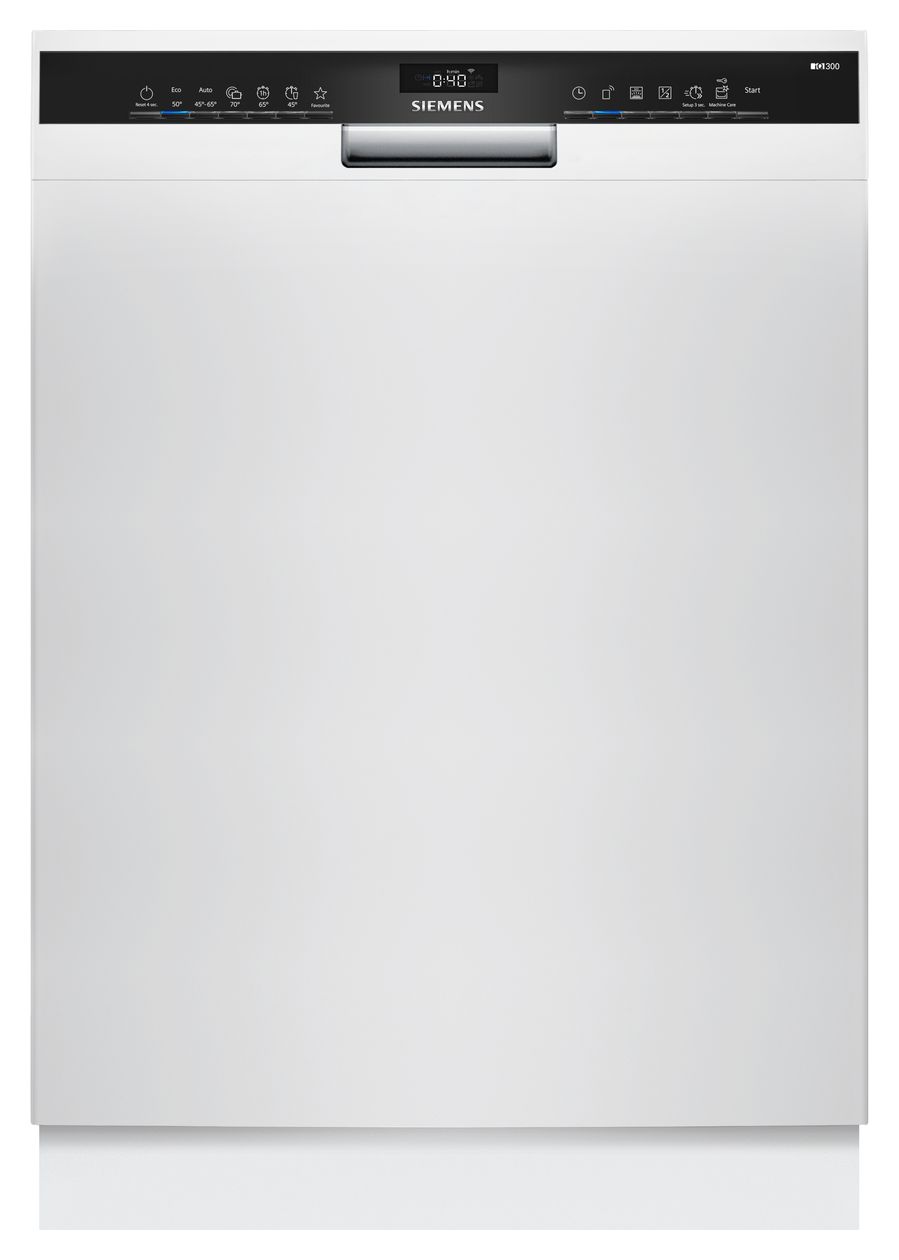 iQ300 SN43HW03TE 60 cm Geschirrspüler unterbaufähig Leise 13 Maßgedecke aquaStop Funktion Wärmetauscher 