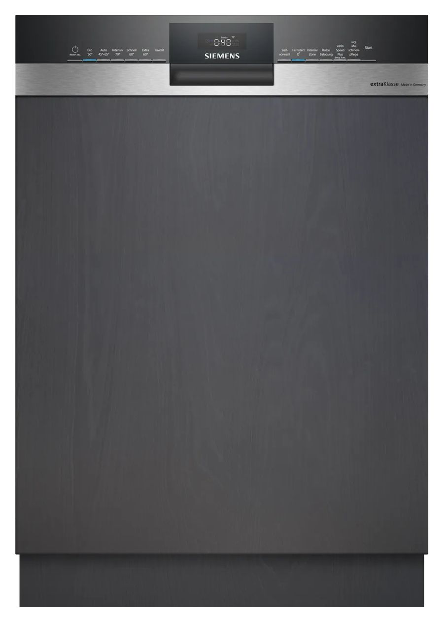 iQ300 SN53ES02BD (SN53ESS2BD + SZ36DB04) 60 cm Geschirrspüler teilintegriert (ohne Front) Sehr leise 13 Maßgedecke aquaStop Funktion Wärmetauscher 