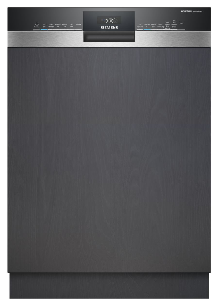 iQ300 SN53HS03BD 60 cm Geschirrspüler teilintegriert (ohne Front) Sehr leise 13 Maßgedecke aquaStop Funktion 