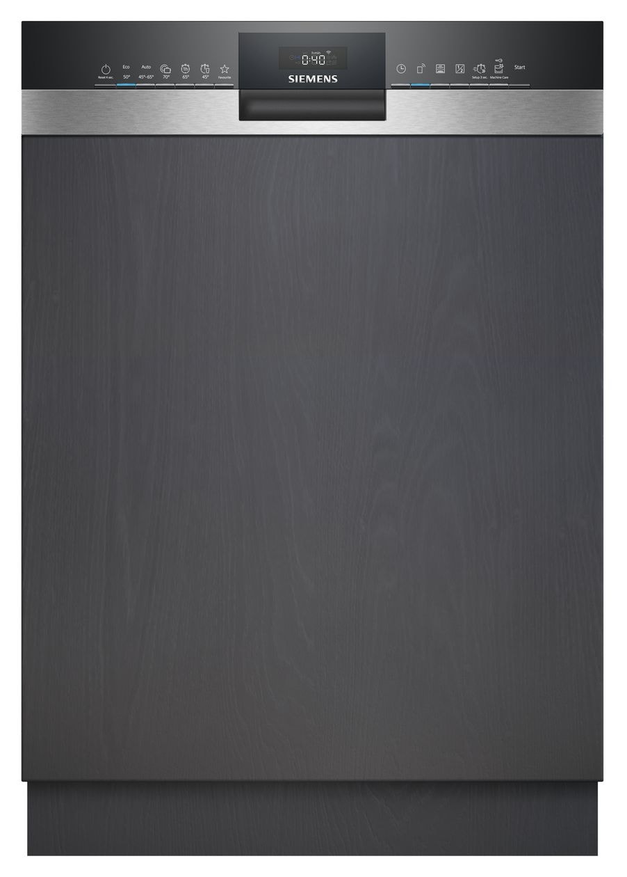 iQ300 SN53HS03VE 60 cm Geschirrspüler teilintegriert (ohne Front) Leise 14 Maßgedecke aquaStop Funktion Wärmetauscher 