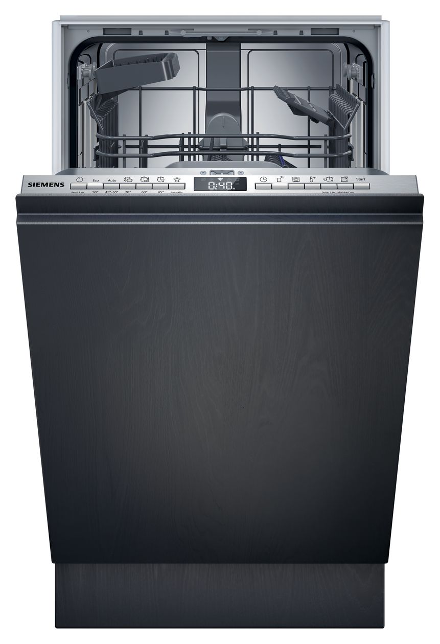 iQ300 SR93EX25LE 45 cm Geschirrspüler vollintegriert (ohne Front) Leise 10 Maßgedecke aquaStop Funktion 