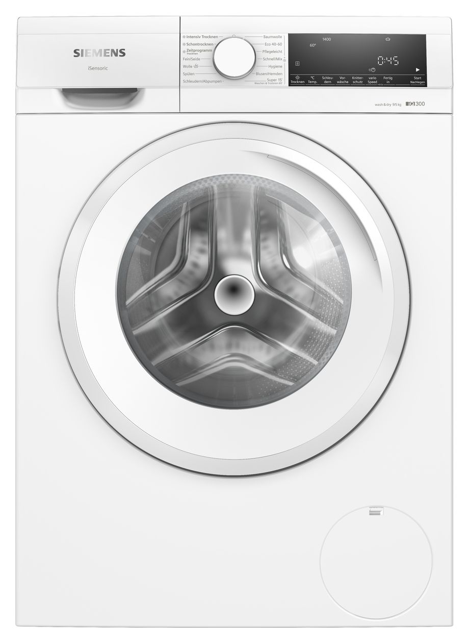 iQ300 WN34A141 9 kg 5 kg Waschtrockner 1400 U/min 