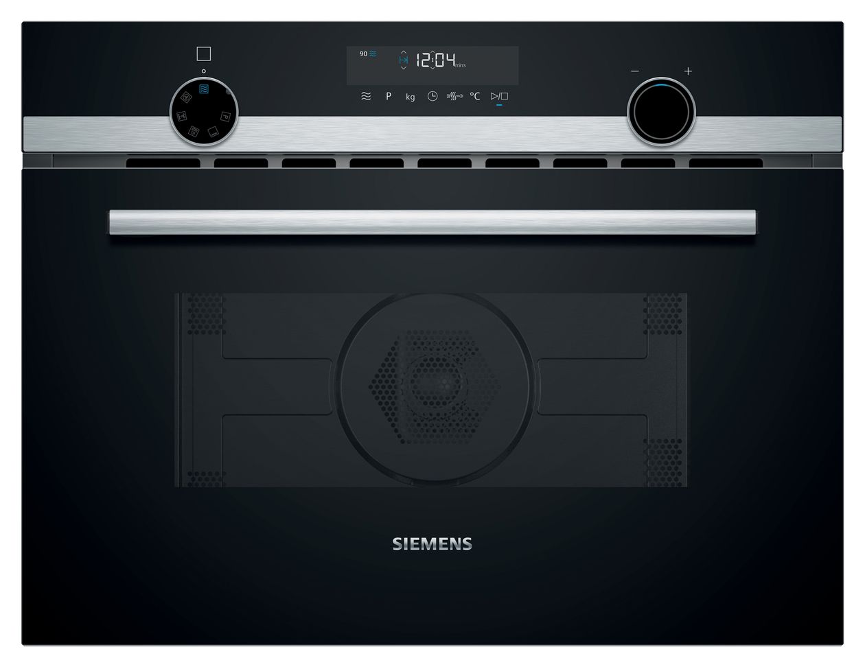 iQ500 CM585AGS1 Einbaubackofen kompakt AutoClean Mikrowelle 