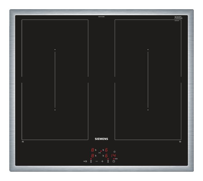 iQ500 EM645CQB5E herdgebundenes 60cm Induktions Kochfeld/Herdplatte 4 Zone(n) 