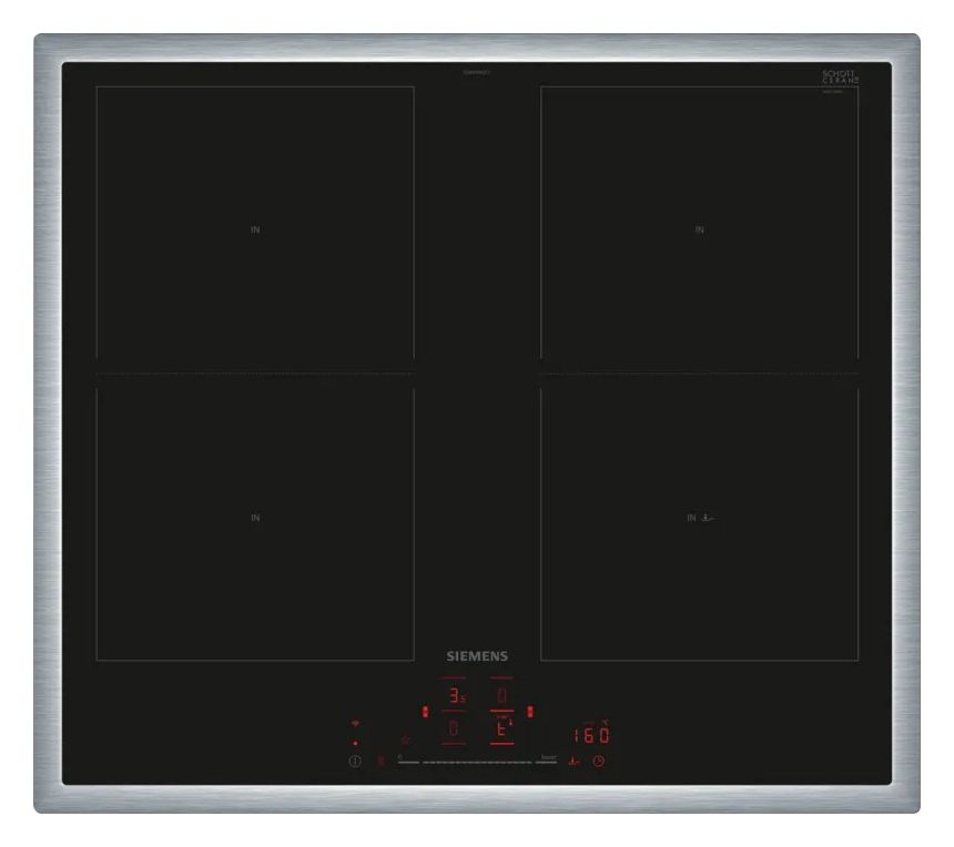 iQ500 EX96DKS3 (ED645HQC1E + HZ9CF240) autarkes 60 cm Induktions Kochfeld/Herdplatte 4 Zone(n) 