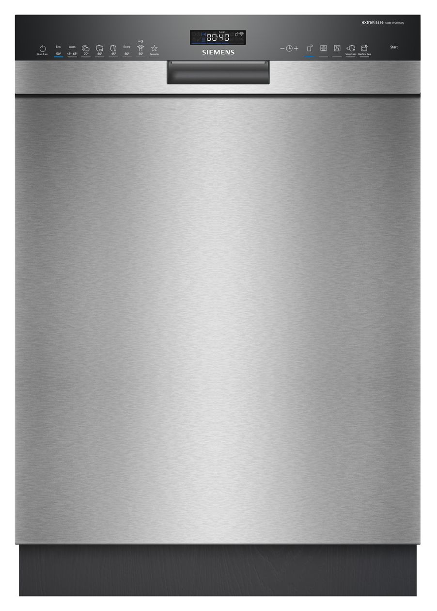 iQ500 SN45ESM0CE 60 cm Geschirrspüler Unterbau Sehr leise 14 Maßgedecke aquaStop Funktion Wärmetauscher/Türöffnungstrocknung 