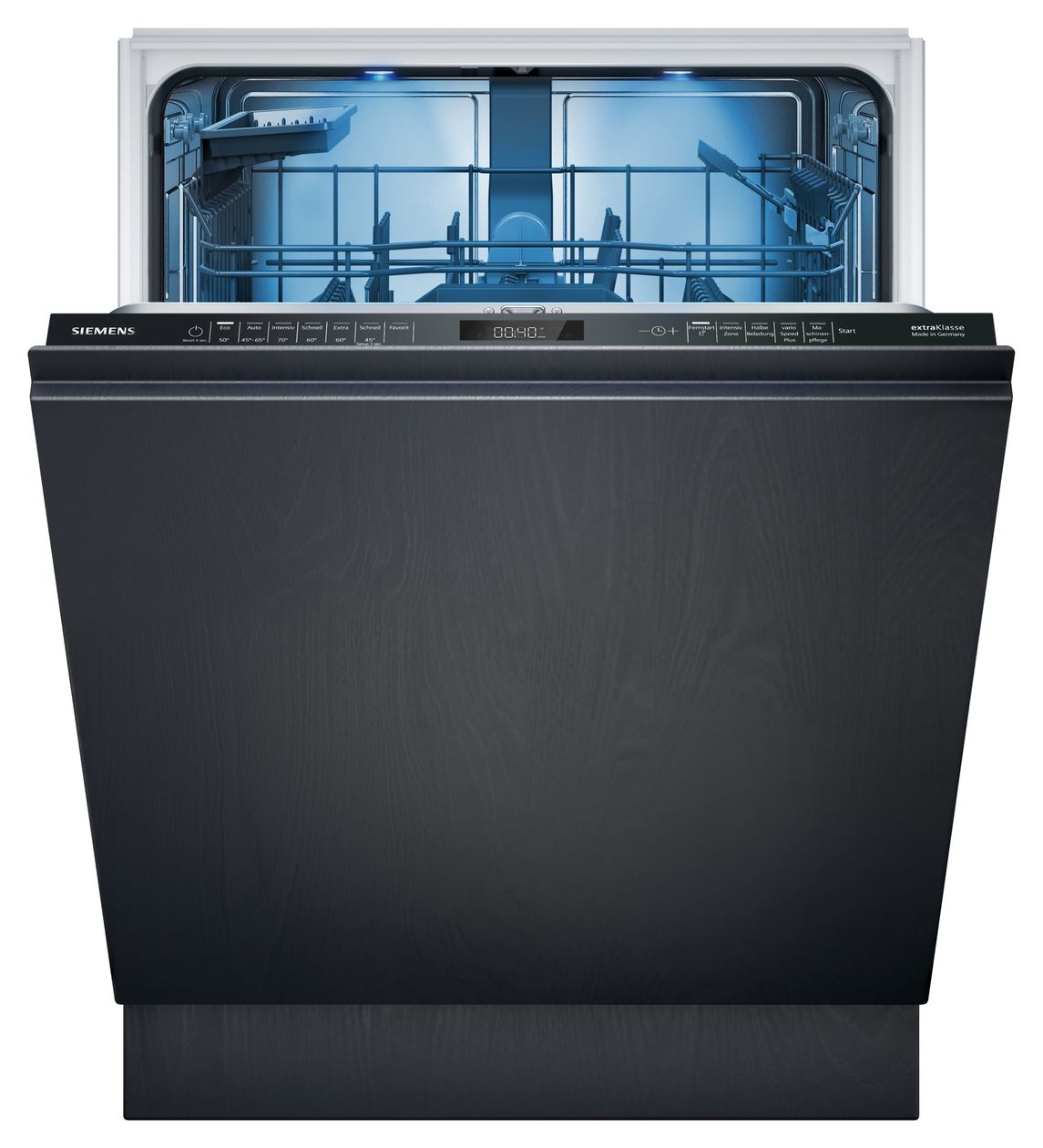 iQ500 SN65EX01BD 60 cm Geschirrspüler vollintegriert (ohne Front) Sehr leise 13 Maßgedecke aquaStop Funktion Wärmetauscher/Türöffnungstrocknung 
