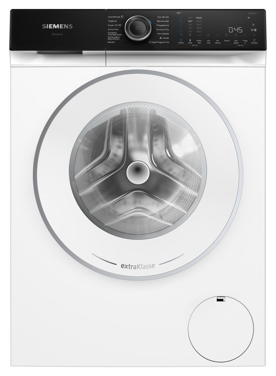 iQ500 WG44H2M90 9 kg Frontlader Waschmaschine 1400 U/min aquaStop Funktion 