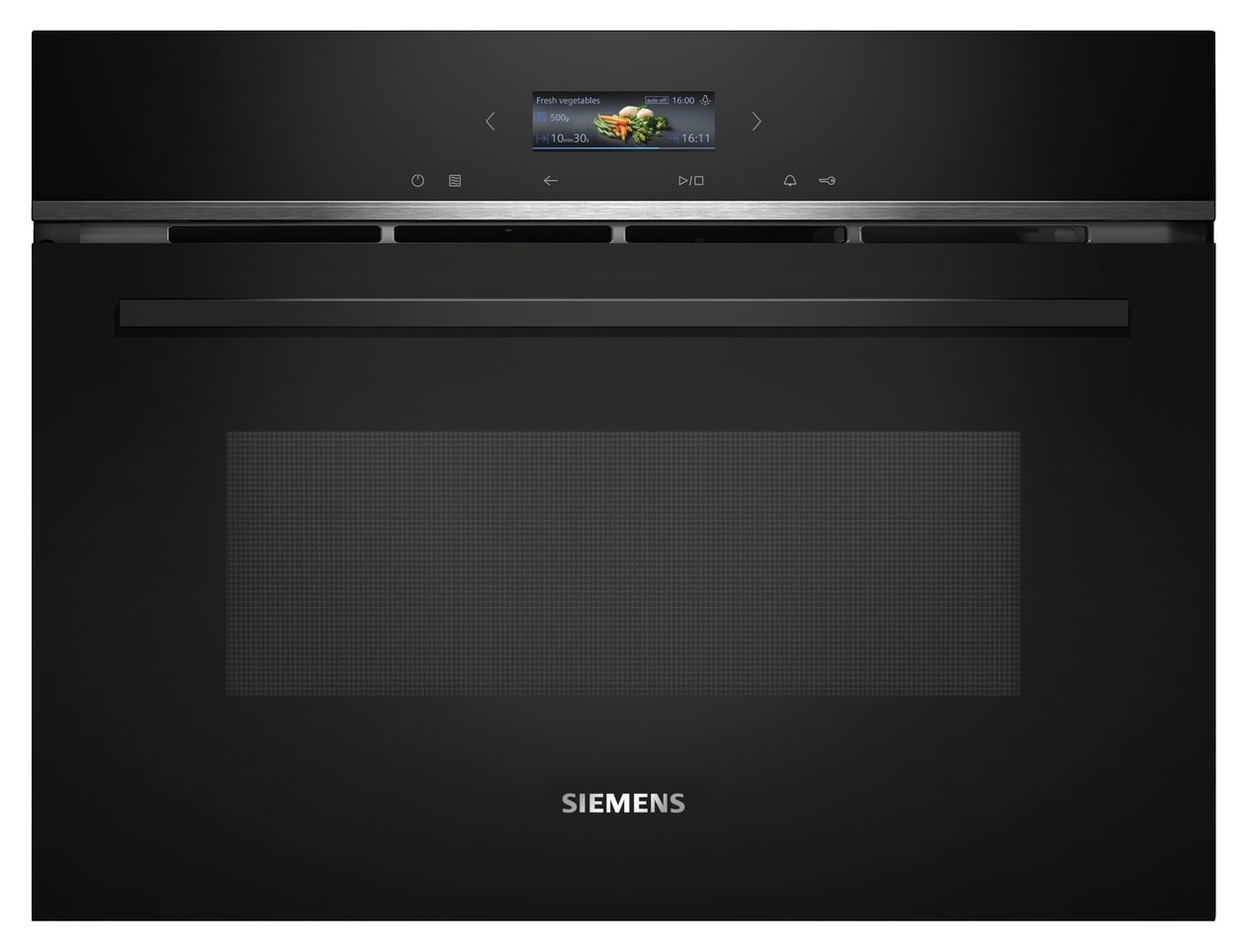 iQ700 CE732GXB1 Einbau-Mikrowelle 1000 W Größe: groß 5 Stufen Grill (Schwarz) 