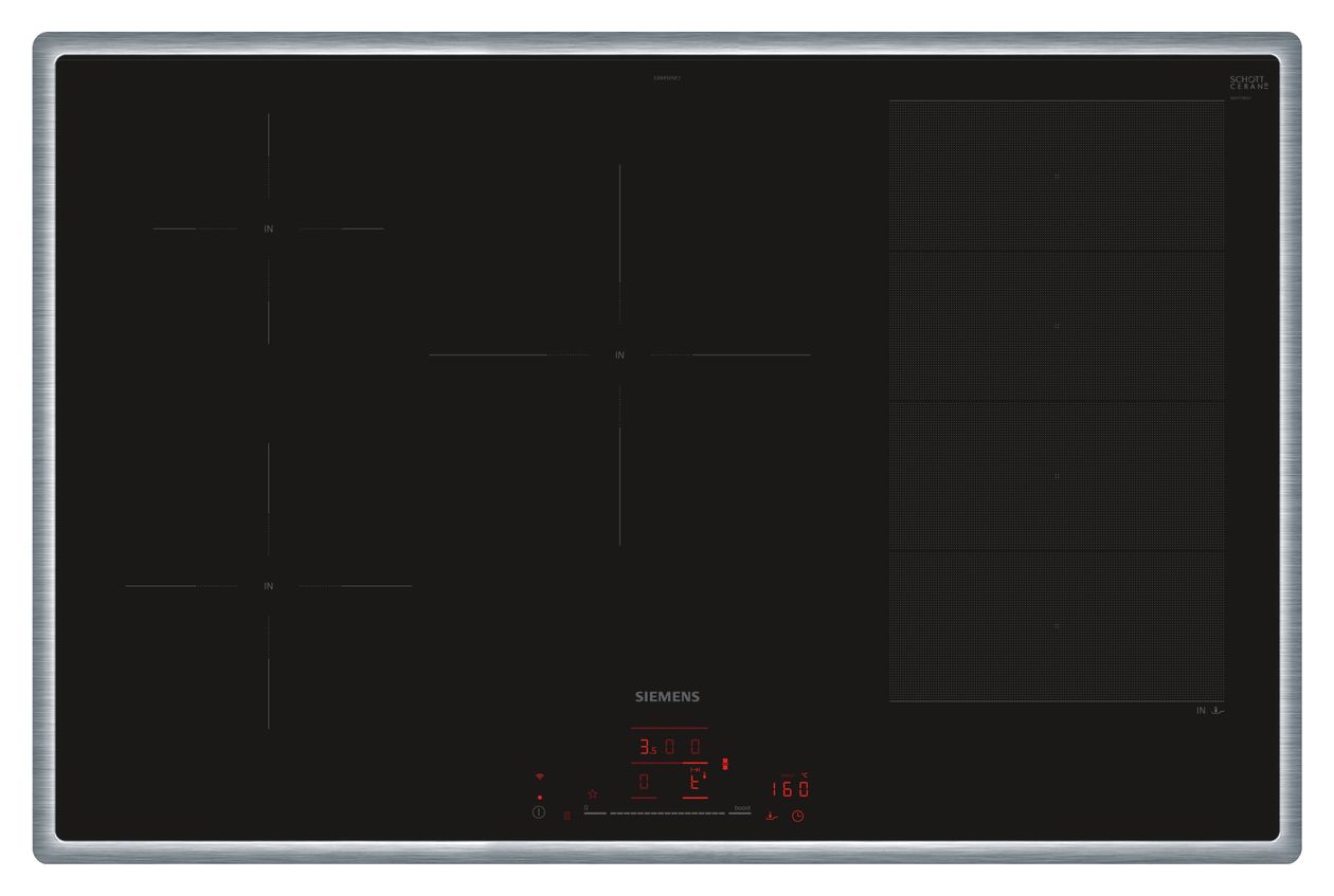 iQ700 EX845HVC1E autarkes 80 cm Kochfeld/Herdplatte 5 Zone(n) 
