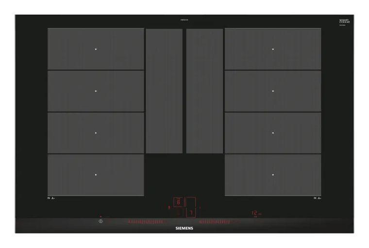 iQ700 EX98VIS3 (EX875LYC1E + HZ9CF240) autarkes 80 cm Induktions Kochfeld/Herdplatte 4 Zone(n) 