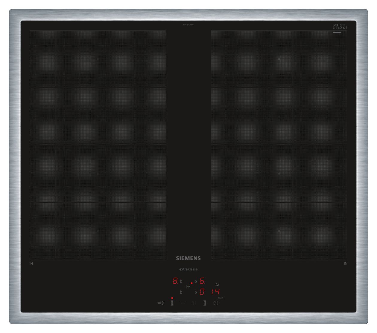 iQ700 EY645CXB6M herdgebundenes 60 cm Induktions Kochfeld/Herdplatte 4 Zone(n) 