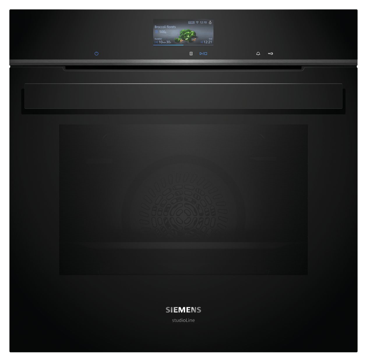 iQ700 HB976GMB1 Einbaubackofen groß AutoClean (Edelstahl, Schwarz) 