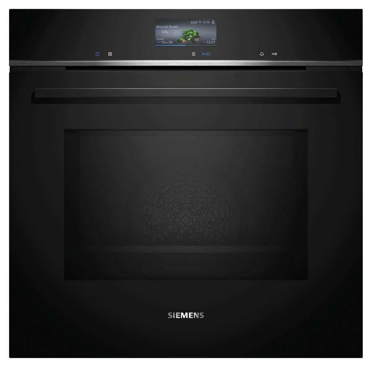 iQ700 HM736G1B1 Einbaubackofen groß Mikrowelle (Schwarz) 