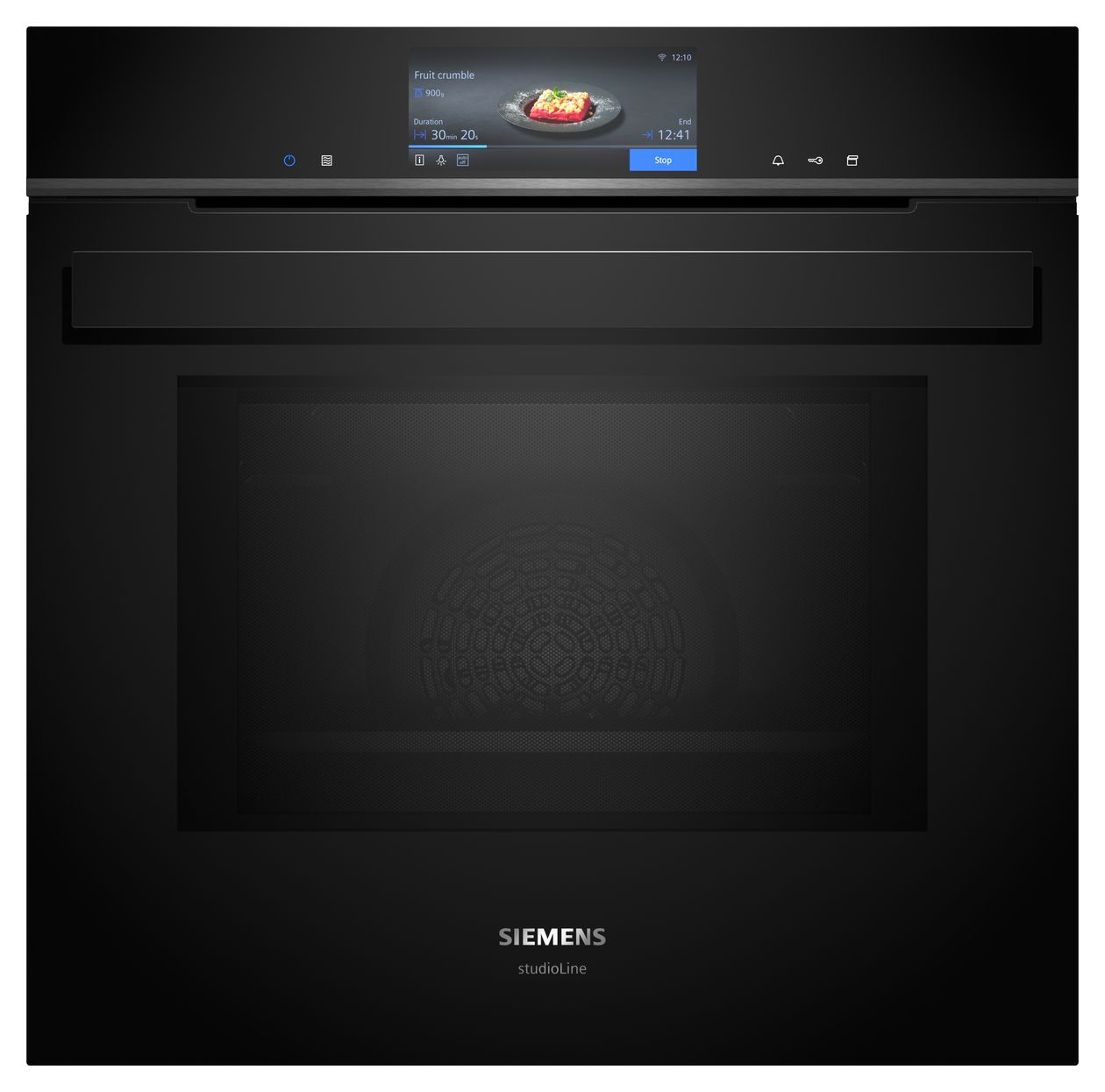 iQ700 HN978GMB1 Einbaubackofen groß AutoClean Mikrowelle (Schwarz) 