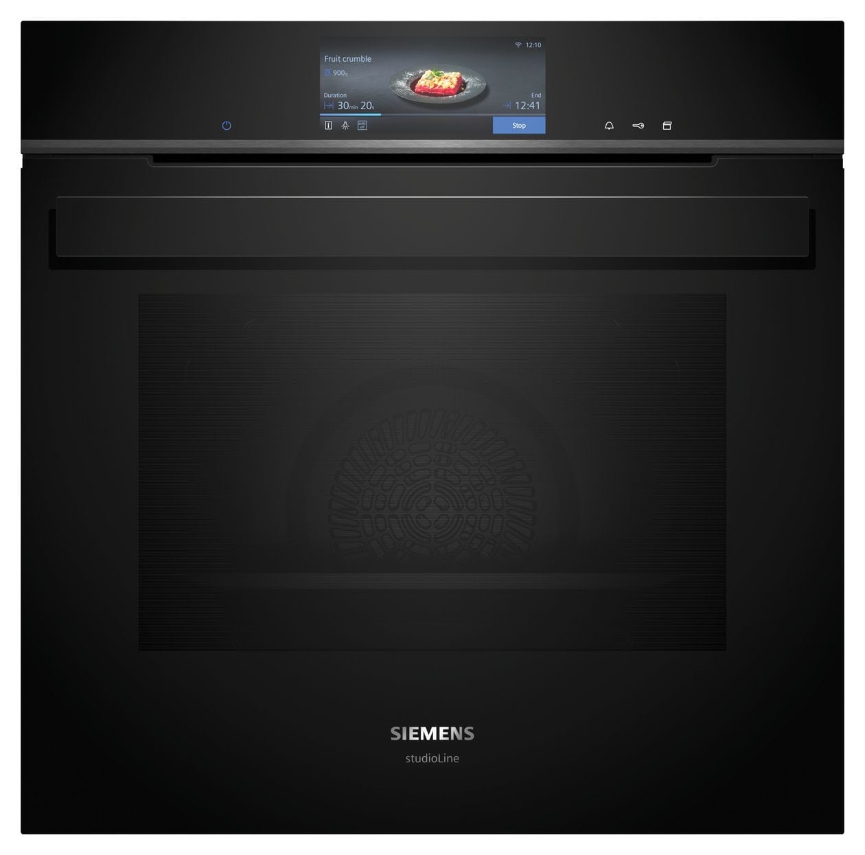 iQ700 HS938GCB2 Einbaubackofen groß Dampfgaren AutoClean (Schwarz) 