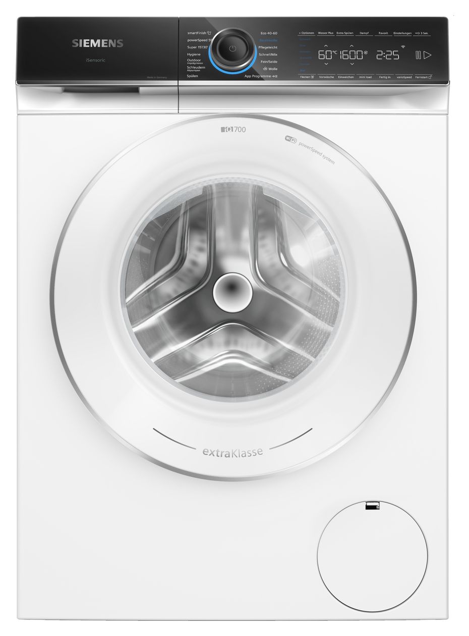 iQ700 WG56B2091 10 kg Frontlader Waschmaschine 1600 U/min aquaStop Funktion AutoClean 
