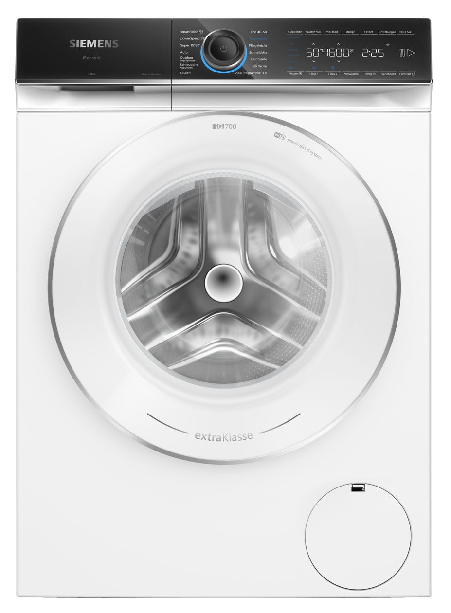 iQ700 WG56B2A91 10 kg Frontlader Waschmaschine 1600 U/min aquaStop Funktion AutoClean 
