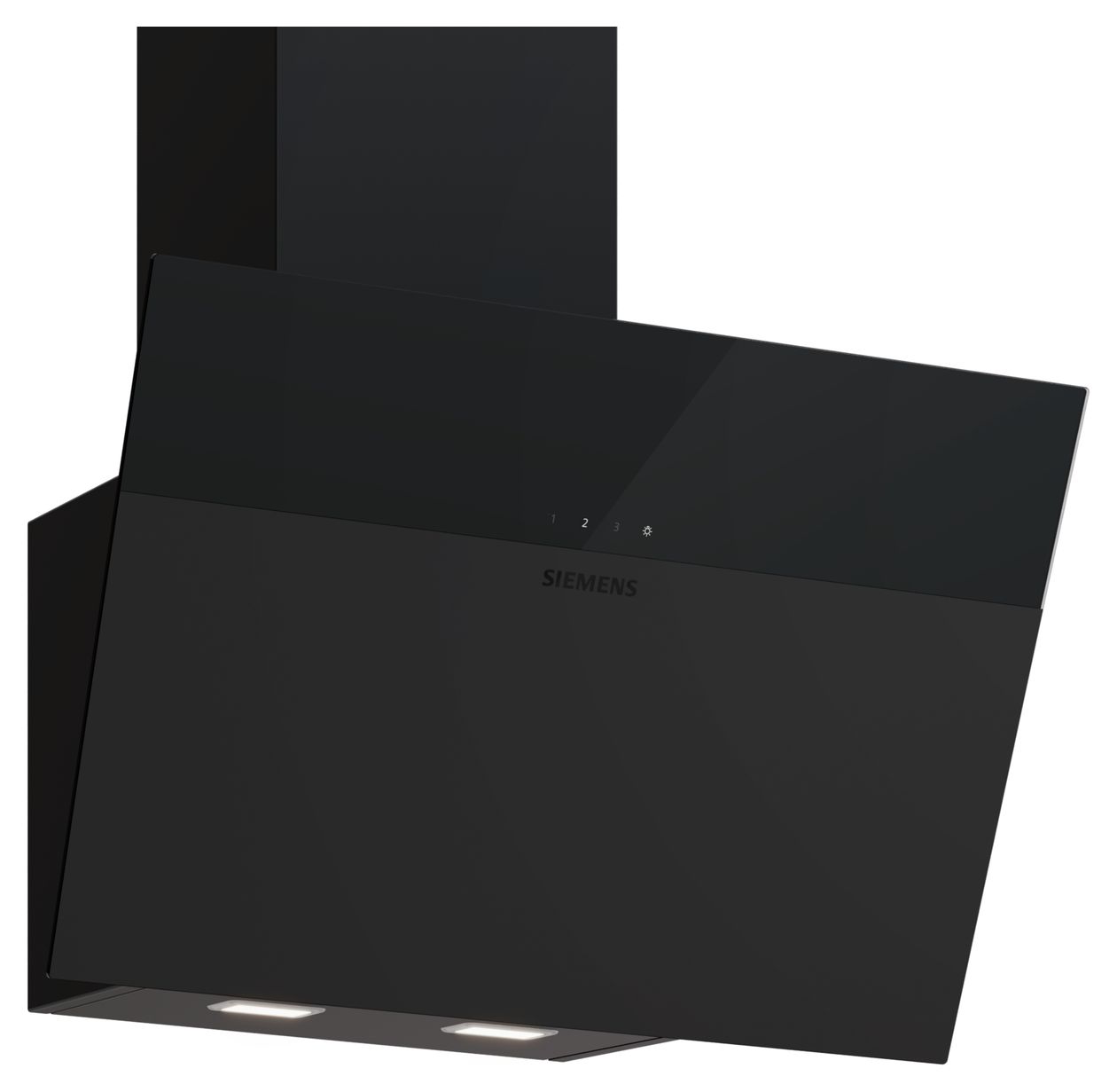 iQ300 LC65KDFDK Dunstabzugshaube Wand 60 cm Abluft/Umluft (Schwarz) 