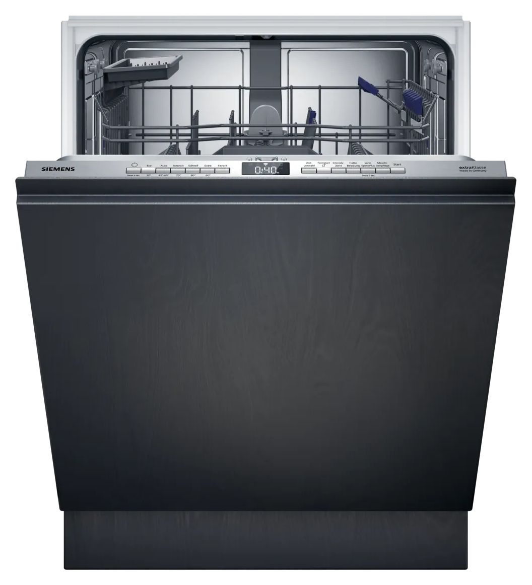 SN63EXS3BD (SN63EX03BD + SZ36DX04) 60 cm Geschirrspüler vollintegriert (ohne Front) Sehr leise 13 Maßgedecke aquaStop Funktion Wärmetauscher/Türöffnungstrocknung 