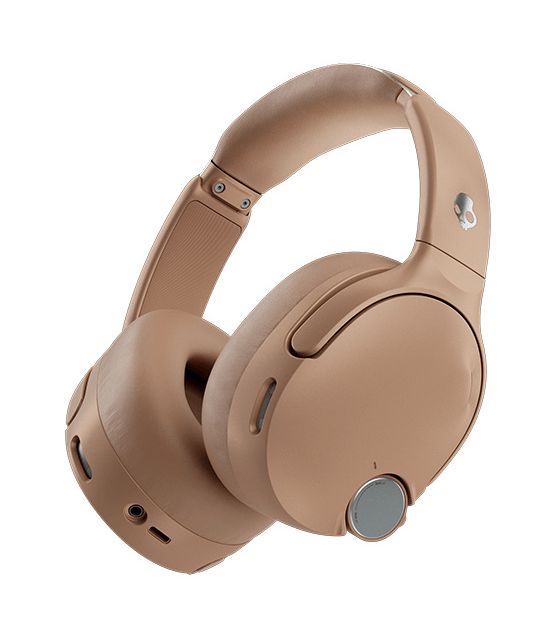 Crusher 1080 ANC Over-Ear Bluetooth Kopfhörer kabelgebunden/kabellos USB Typ-C  (Hellbraun) 