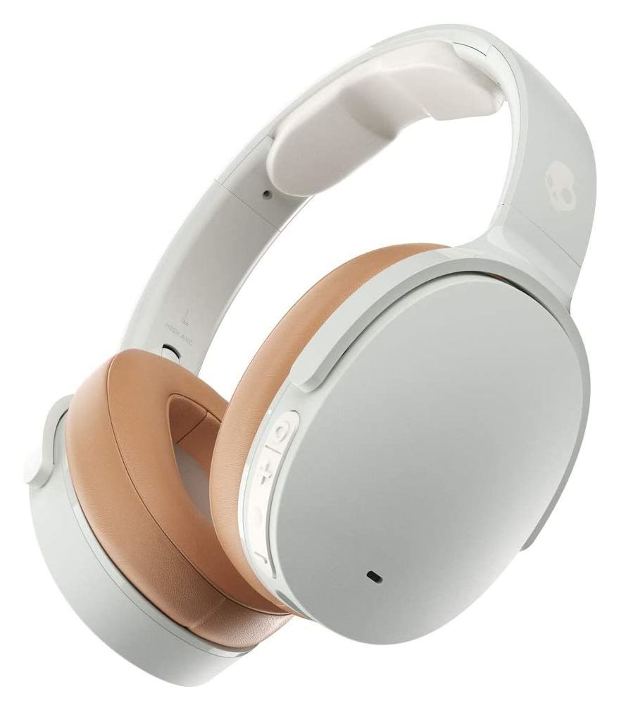 Hesh ANC Over Ear Bluetooth Kopfhörer kabelgebunden&kabellos 22 h Laufzeit USB Typ-C  (Weiß) 