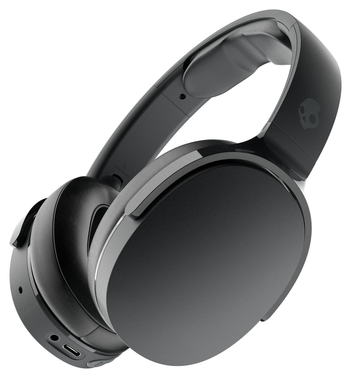 Hesh Evo Over Ear Bluetooth Kopfhörer kabelgebunden&kabellos 36 h Laufzeit USB Typ-C  (Schwarz) 