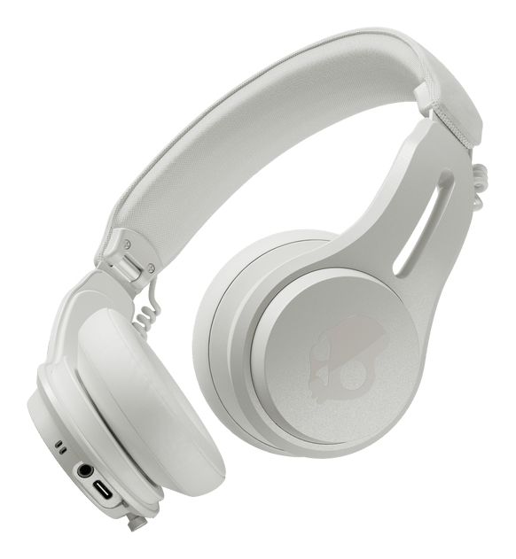 Icon ANC Ohraufliegender Bluetooth Kopfhörer kabelgebunden&kabellos USB Typ-C  (Weiß) 
