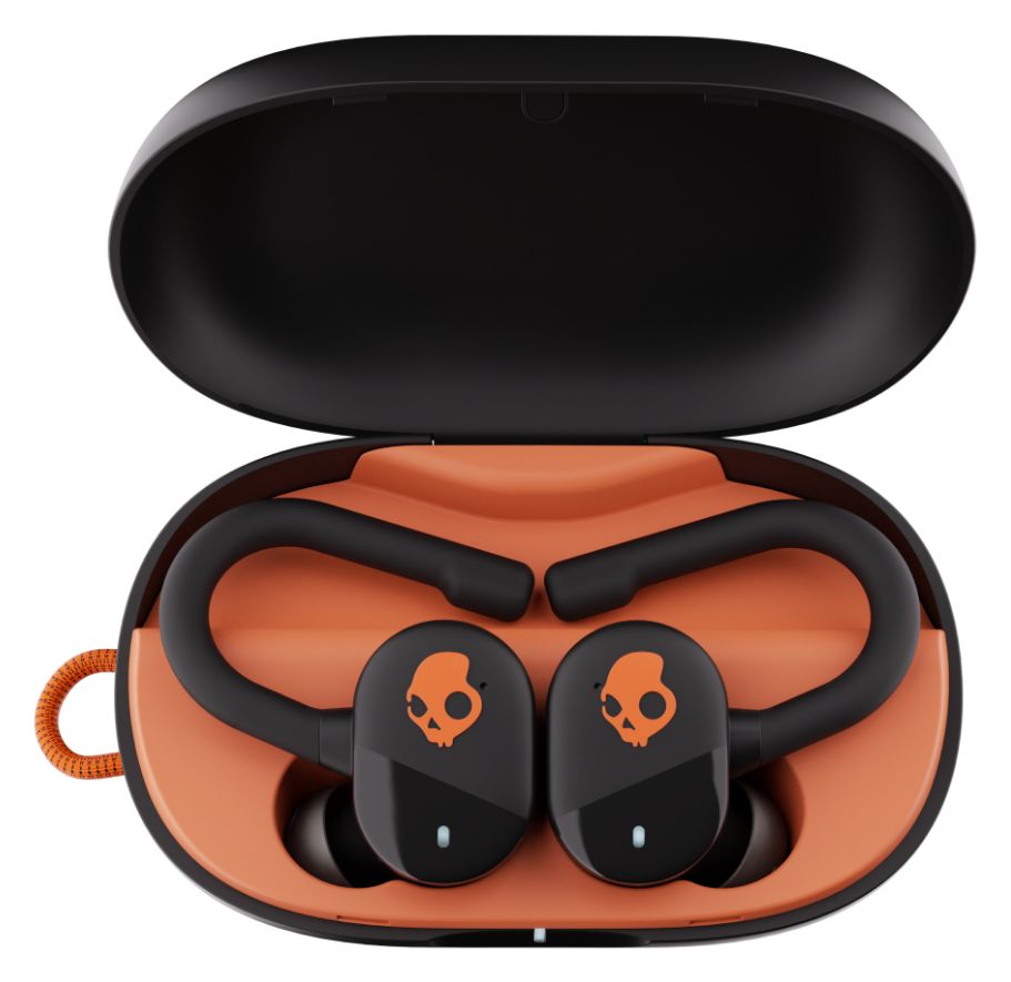 Push Play Active In-Ear Bluetooth Kopfhörer kabellos  (Schwarz, Orange) 