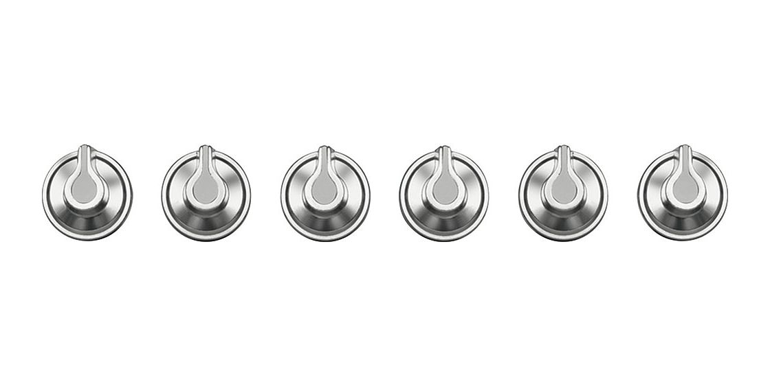 6MP1BF Ersatzknebel-Set (Silber) 