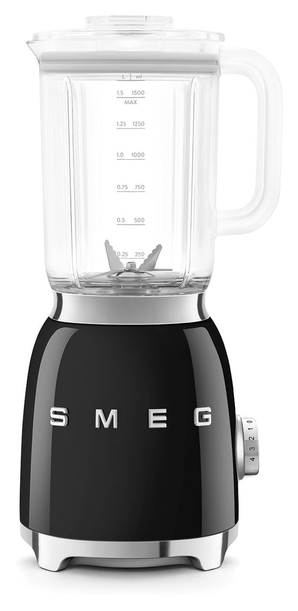 BLF03BLEU 1,5 l Standmixer 4 Geschwindigkeiten 800 W  (Schwarz) 