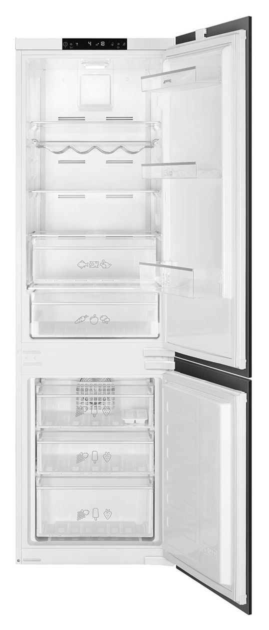 C8175TNE Schlepptür 185 l Kühlteil 69 l Gefrierteil 178 cm Einbau Kühl-/Gefrierkombination NoFrost 