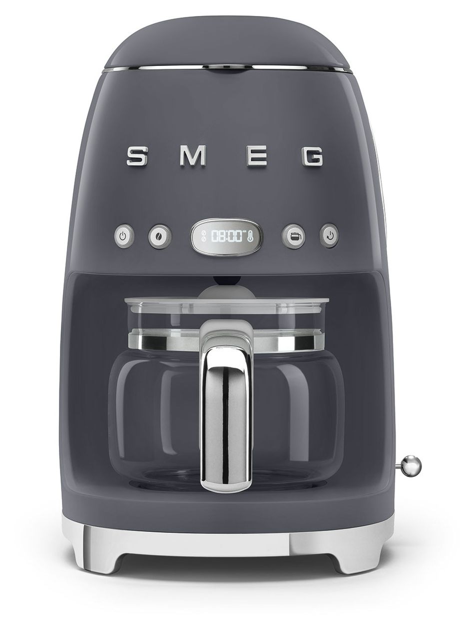 DCF02GREU 10 Tassen Filterkaffeemaschine 1,4 l  (Grau) 